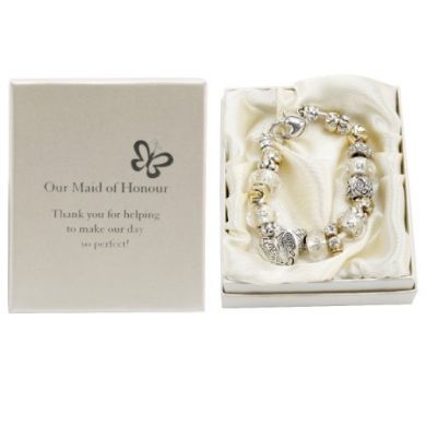 Maid of Honour Charm Bracelet